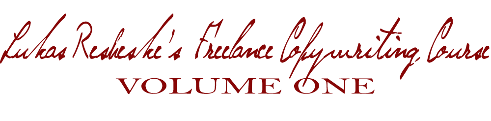 Lukas Resheske – Freelance Copywriting Course Lukas Resheske – Freelance Copywriting Course