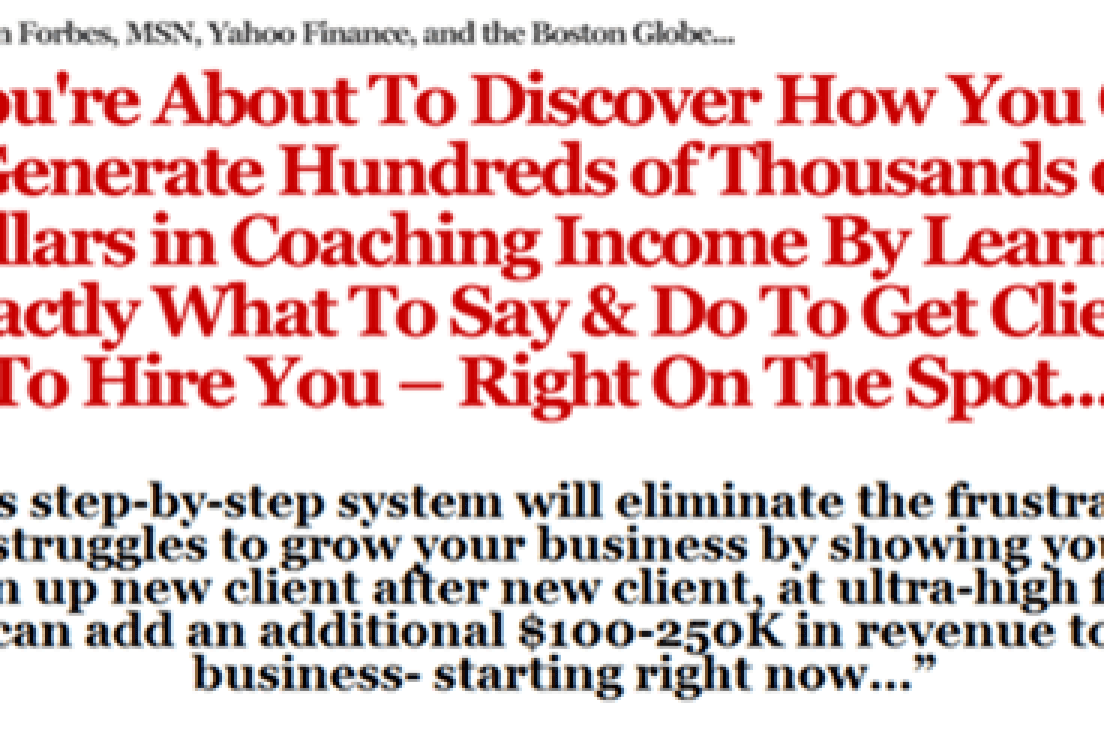 Christian Mickelsen – Free Sessions That Sell 10.0