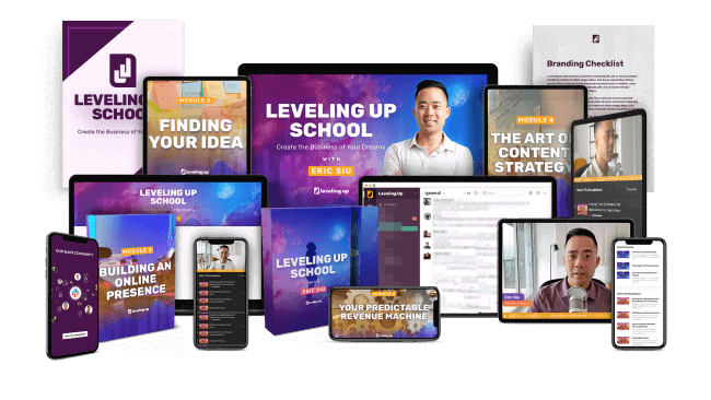 Eric Siu – Leveling Up School Eric Siu – Leveling Up School