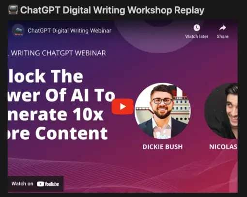 Dicke Bush – Generate 10x More Content Using AI Dicke Bush – Generate 10x More Content Using AI