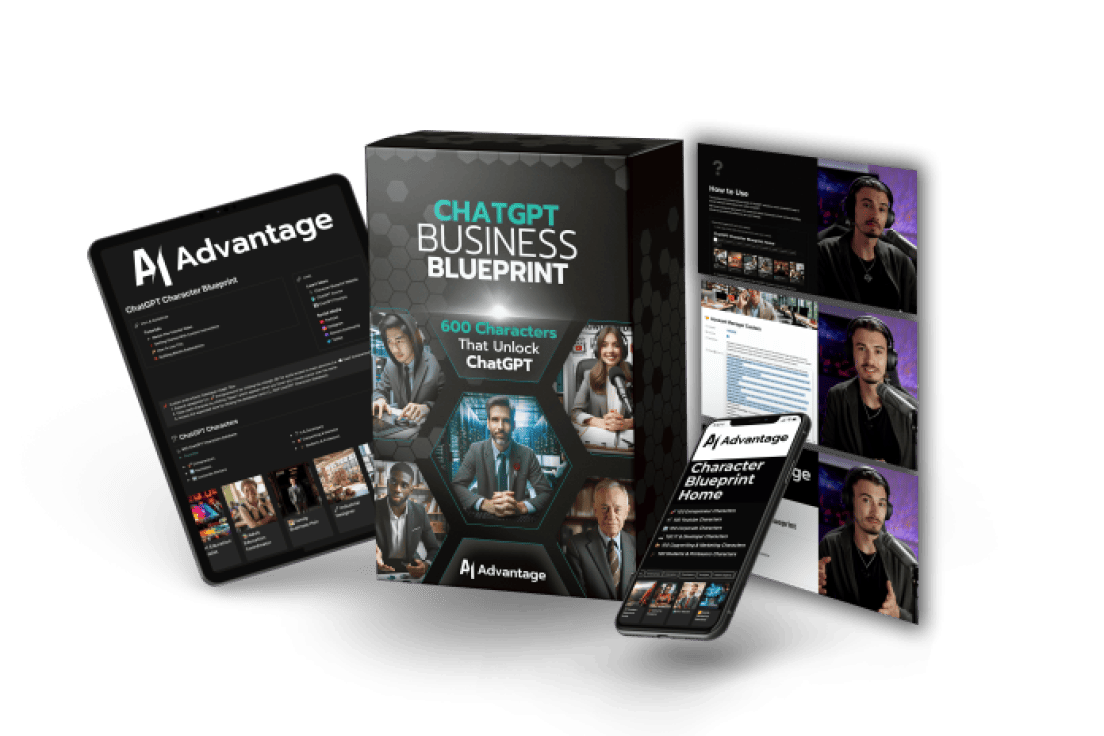 AI Advantage – ChatGPT Character Blueprint
