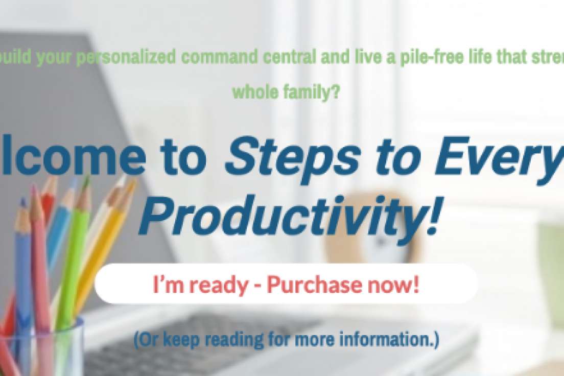 April and Eric Perry – Steps to Everyday Productivity